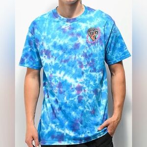 Broken Promises x Santa Cruz Striker Blue Tie Dye T-Shirt